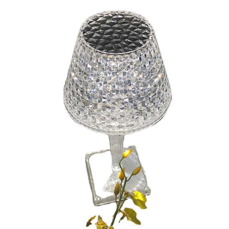 Atmosphere Diamond Acrylic Crystal Table Lamp