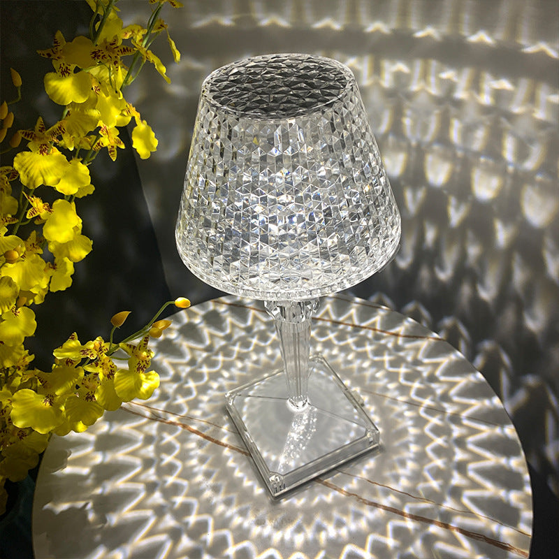 Atmosphere Diamond Acrylic Crystal Table Lamp